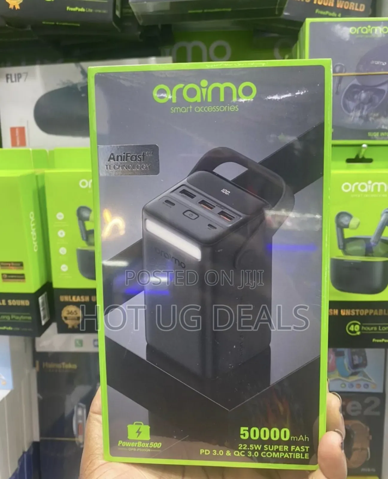 Oraimo 50000 Mah Powerbank - Black