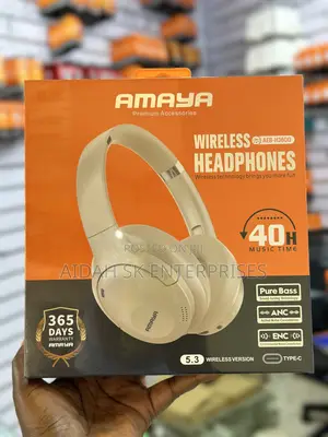 Amaya HD-360BT Active Noise Cancellation (ANC) Over-Ear