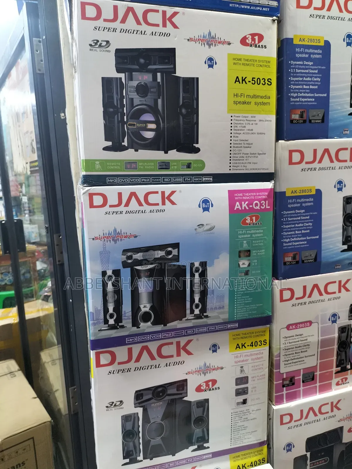 Djack Woofers/ Bluetooth Djack Woofers