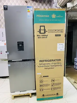 Hisense 341l With Water Dispenser Double Door Refrigerator