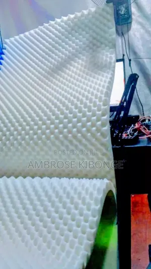 Cream Thick Paired 4 by 6 Acoustic Soundproof Studio Foams.