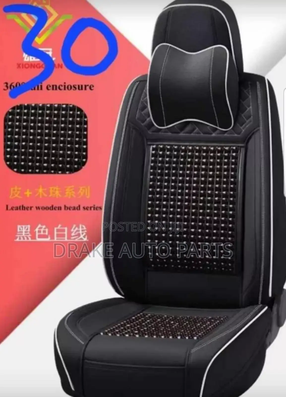 Original Beads Seatcovers for All 5seats Cars Available