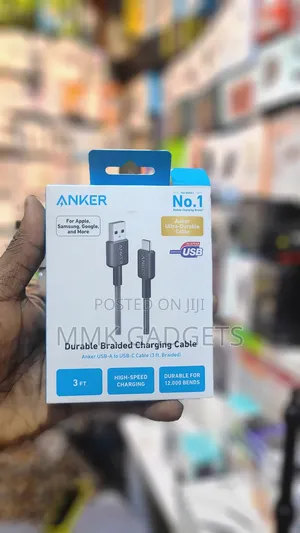 Anker Durable Braided Charging Cable
