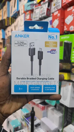 Anker Durable Braided Charging Cable