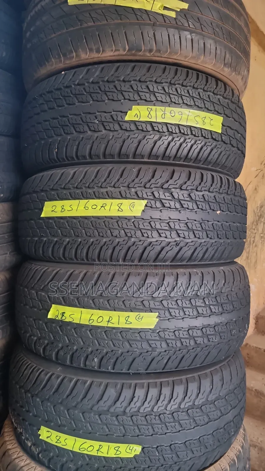 285/60r18 Dunlop Foreign Used Tyres
