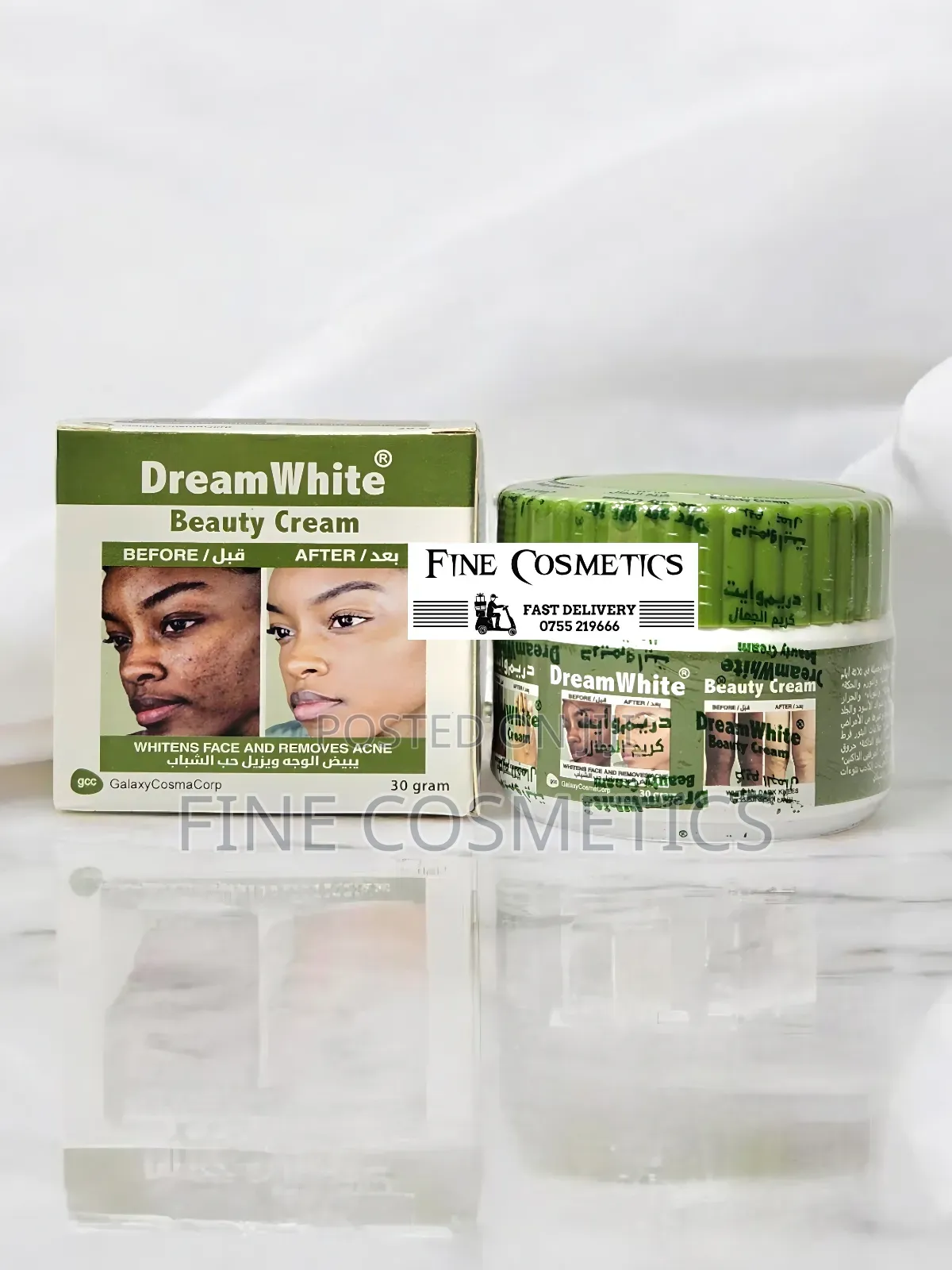 DREAM WHITE BEAUTY CREAM for Pimples, Blackspots, Acne. Etc