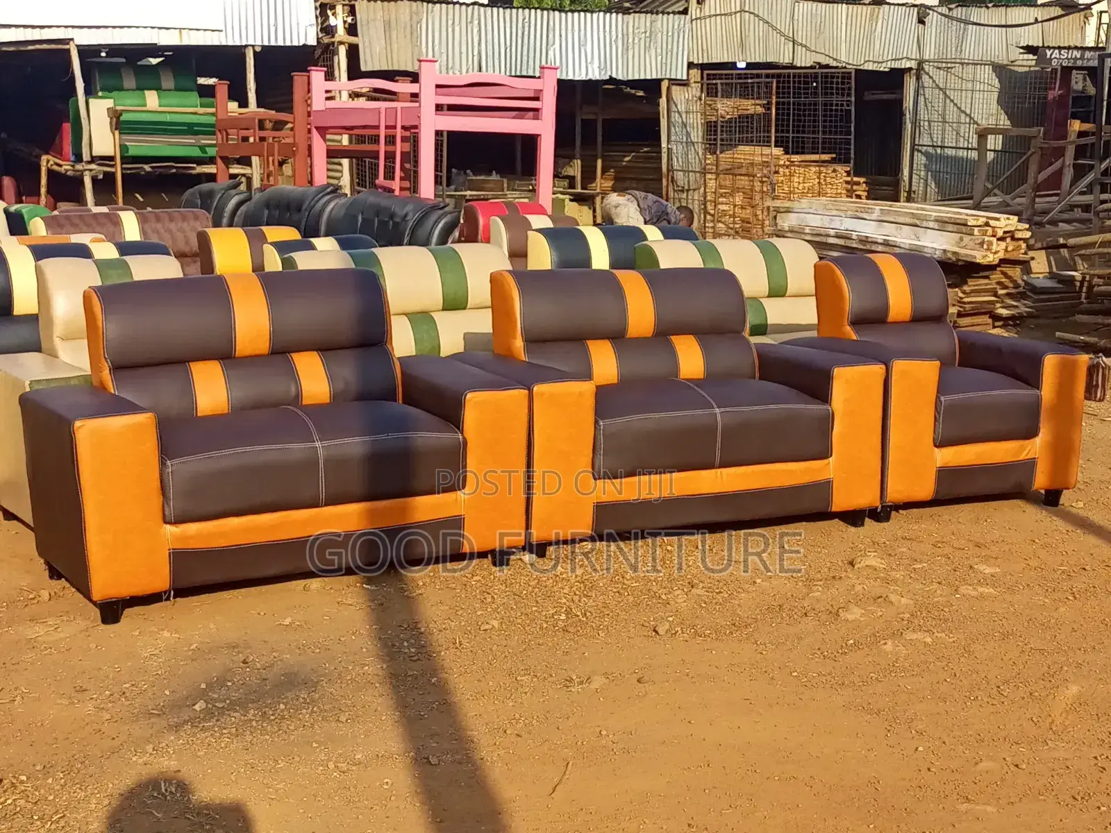 Classy Five Seater Sofa Set