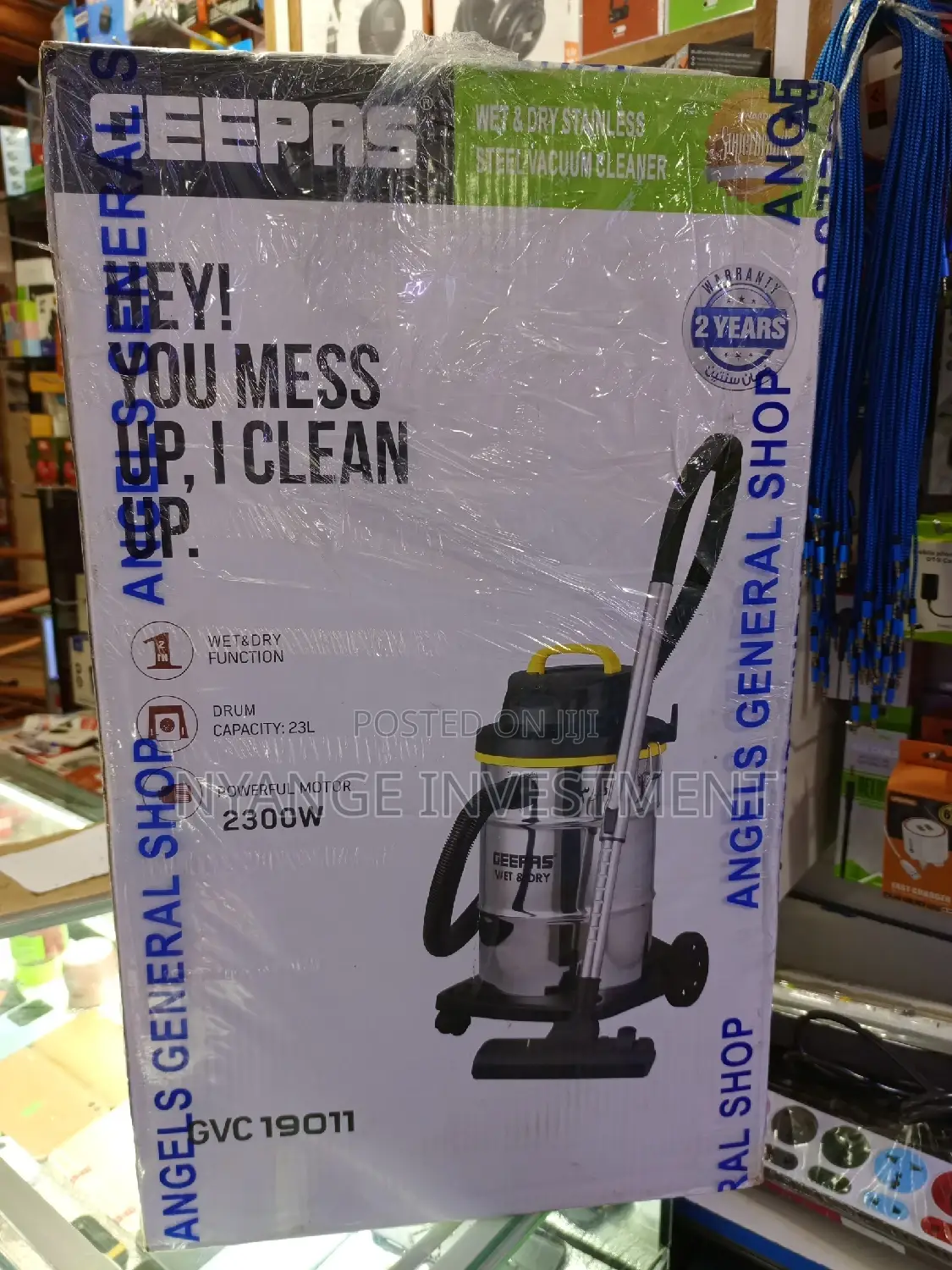 Geepas Vacuum Cleaner. 23L Vacuum Cleaner.