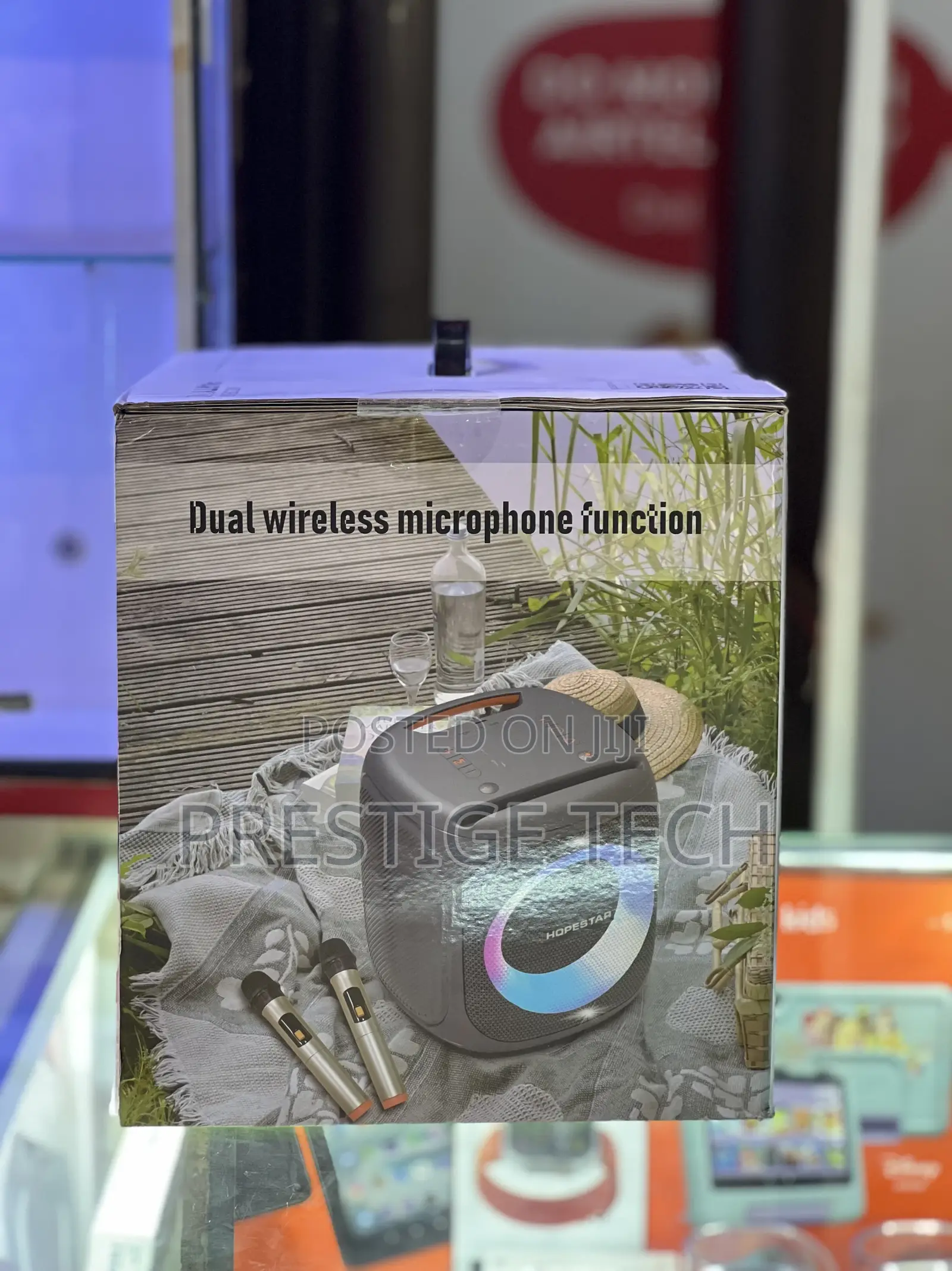 Hopestar Party 100 Bluetooth Party Speaker With Dual Mics