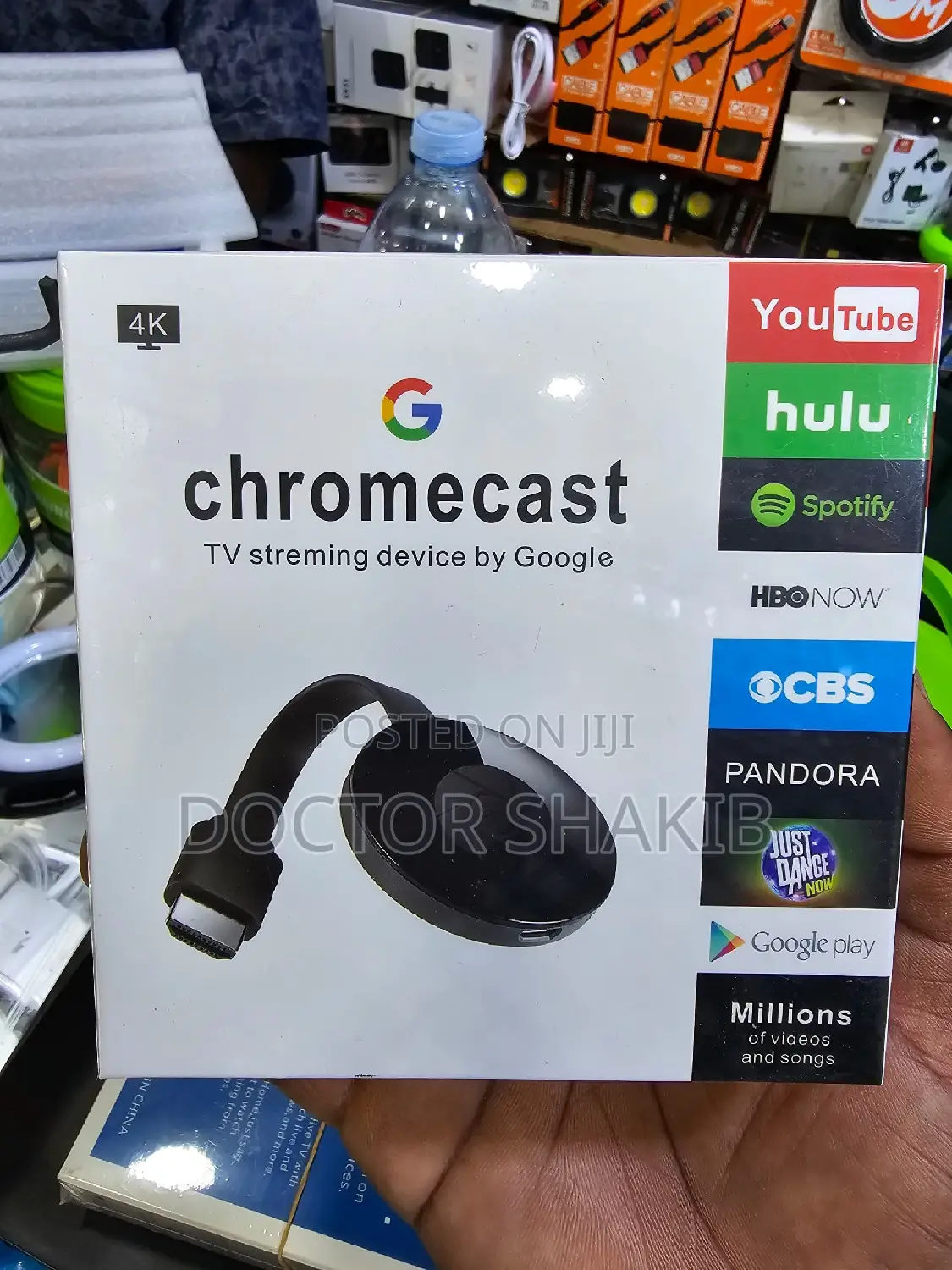 Chromecast TV Streming Device by Google-New
