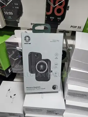 Powerbank Green Lion Wireless , Pd 20w, 15w Magsafe