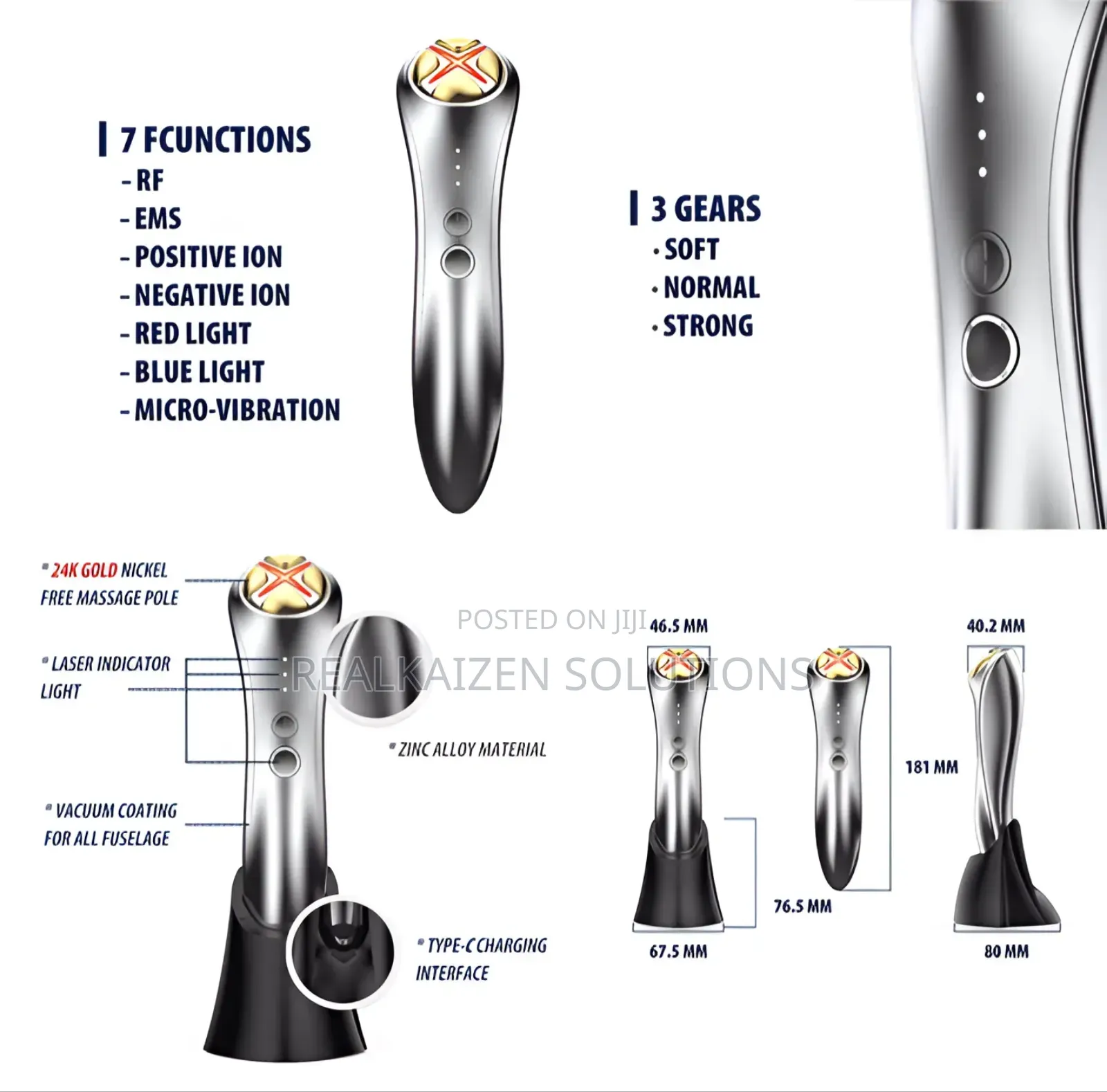RF Anti-Wrinkle| Firming| Pulse Beauty Instrument Device