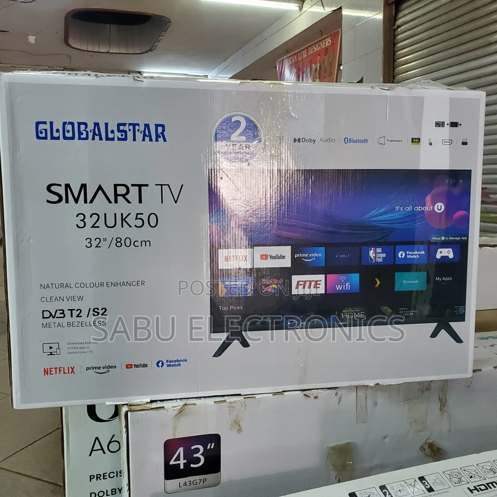 Globalstar 32-Inch Smart Tv With Bluetooth