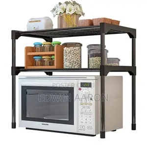 2 Tier Microwave Storage Rack
