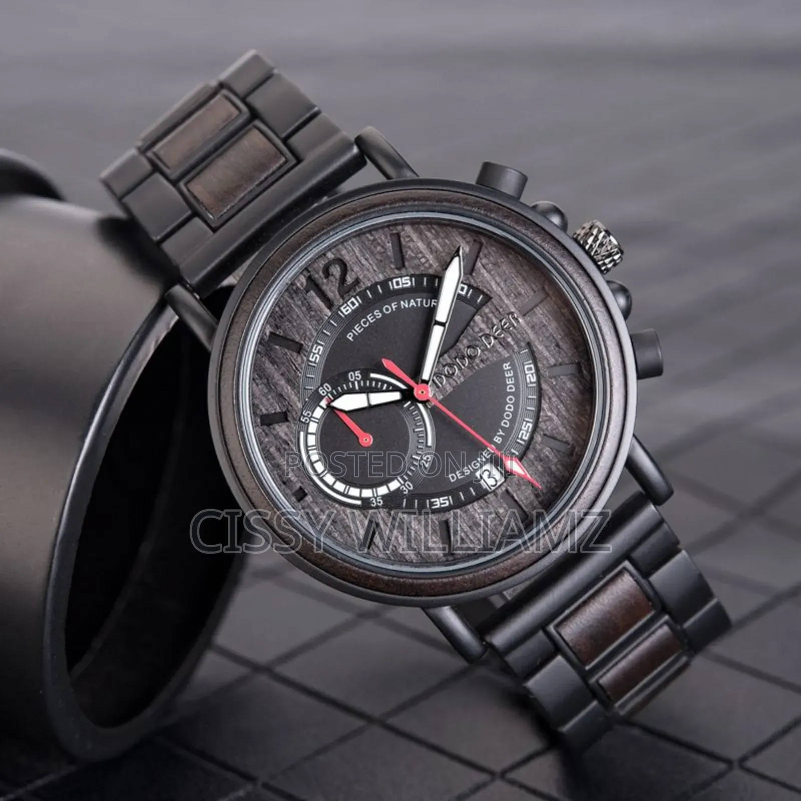 Multifunction Logo Custom Wood Watches/Engraved Wooden Watch
