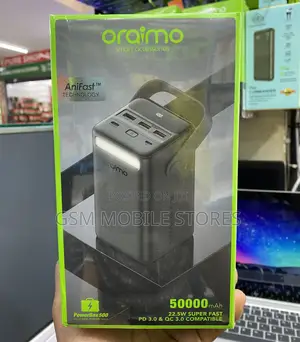 Oraimo Powerbox 500 50000mah 22.5W Power Bank