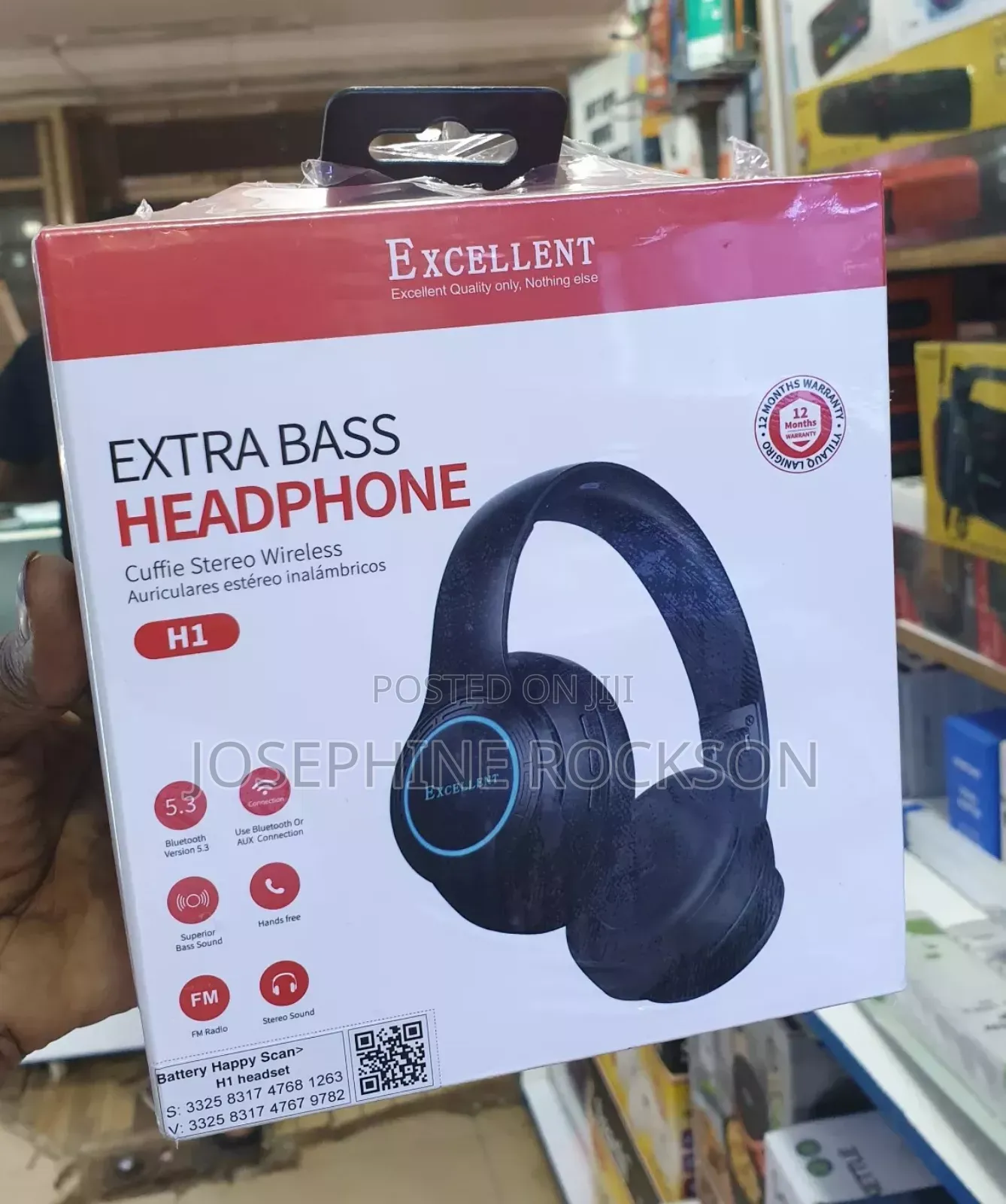 Extra Bass Headphone Excellent