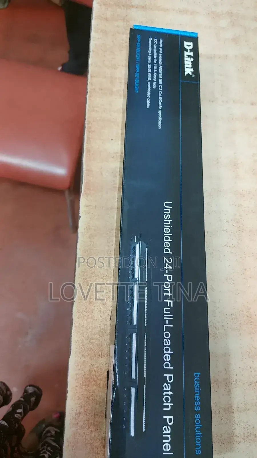 24port Patch Panel Unshielded