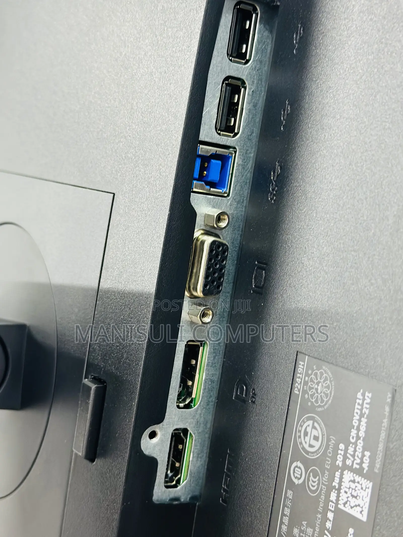 Monitor Dell 24 Inch Screen Ips VGA, HDMI, USB 3.0,
