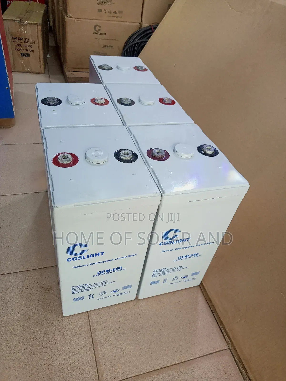 Coslight Battery 650AH