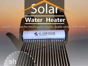 200 Litres LC Star Solar Water Heater.
