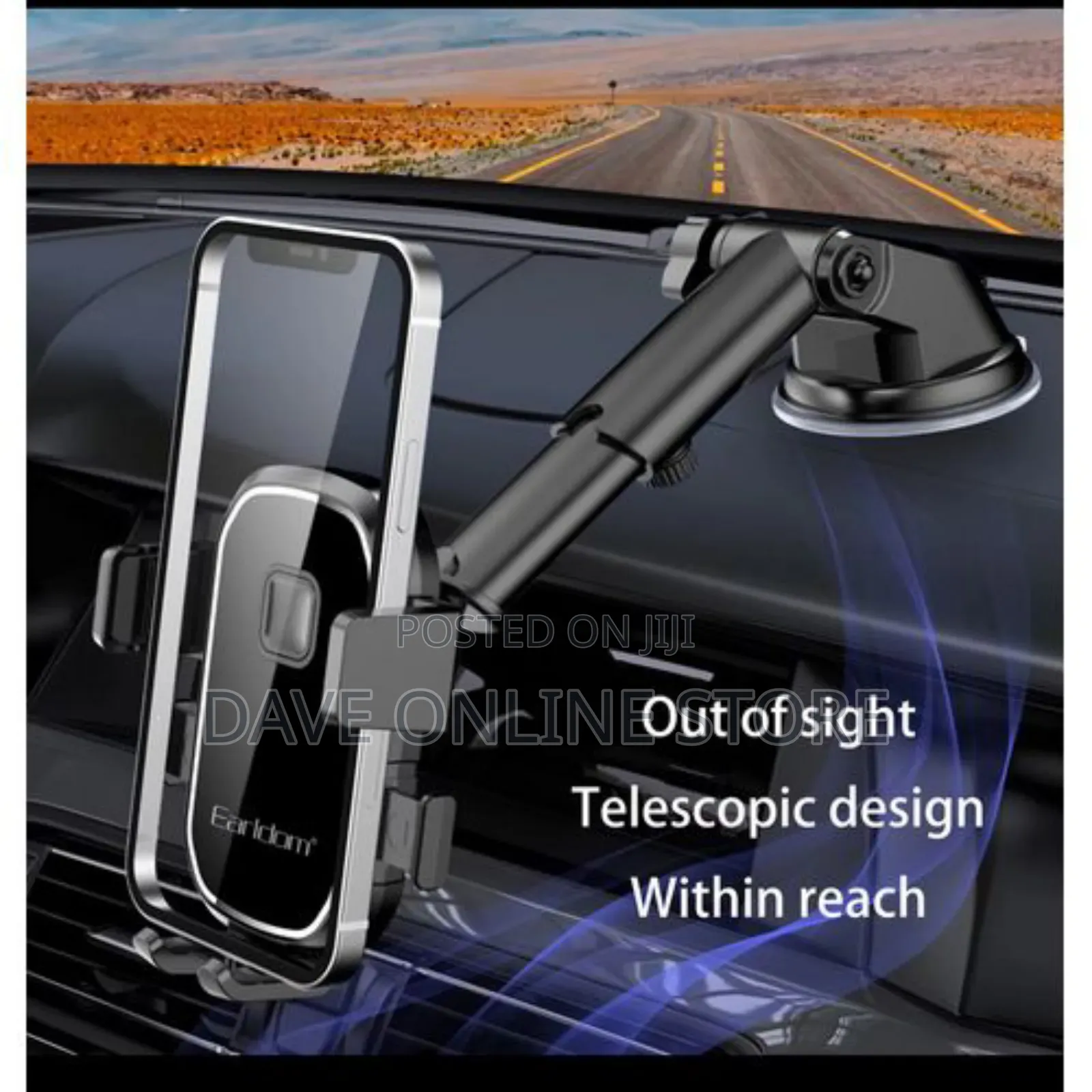 Earldom Suction Cup / Magnetic Car Phone Mount / Holder