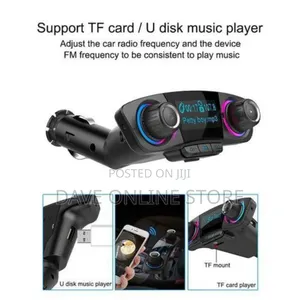 Earldom Wireless Charger Car Kit Car Mp3 and Fm Transmitter