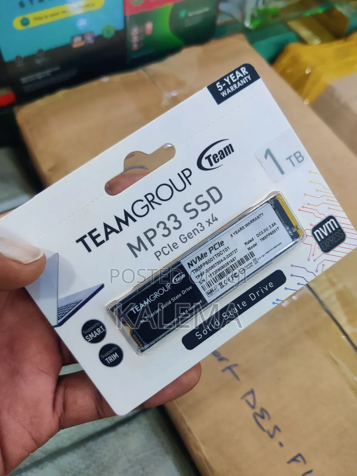 1TB Team Group SSD Nvme Storage