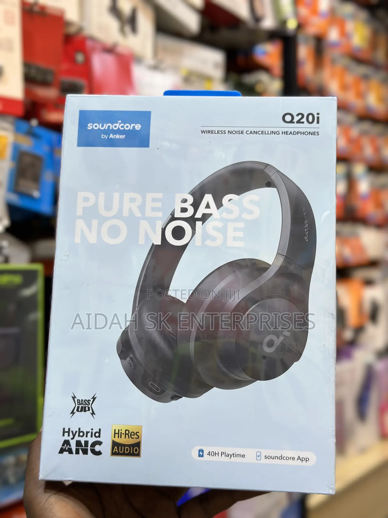 Q20i | Hybrid Active Noise Cancelling Headphones