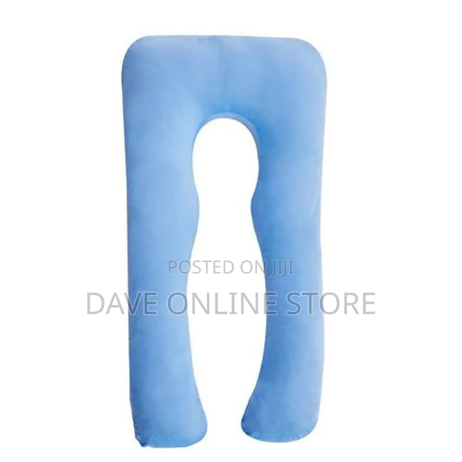 Pregnancy Body Pillow Cover U Shape Baby Maternity Blue