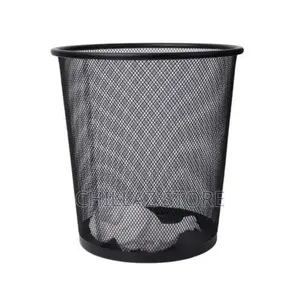 Stainless Office Trash Can
