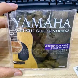 Normal Light Brass Wound AB 12 Acoustic Guitar Strings 6pcs