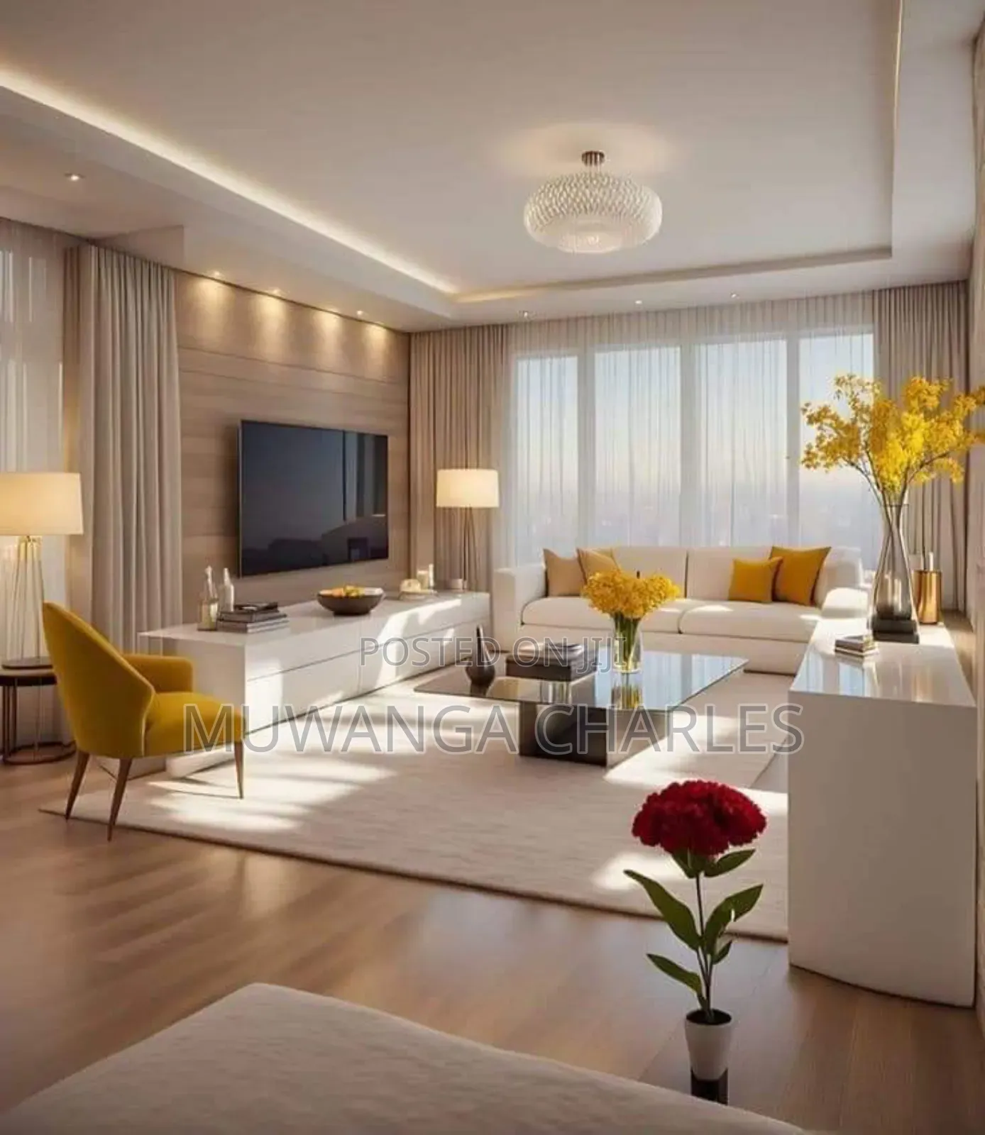 Furnished 3bdrm Apartment in Fs Properties Ltd, Nakawa for rent