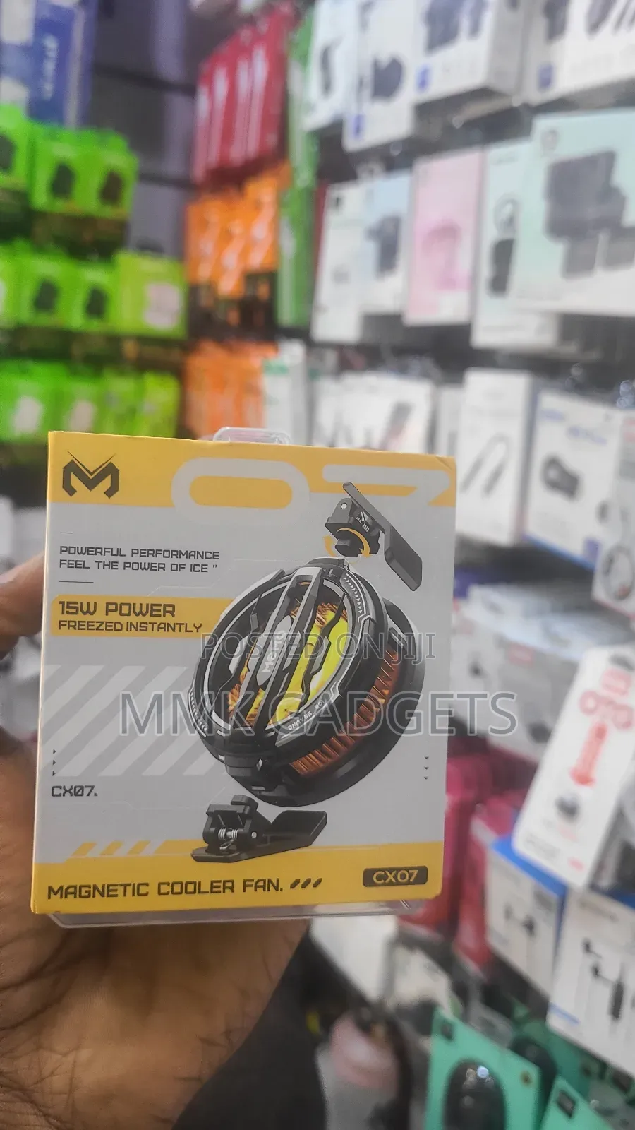 Magnetic Cooler Fan
