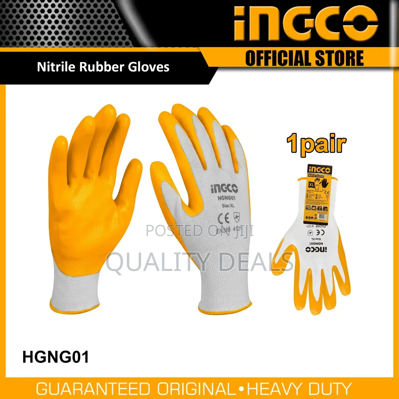 INGCO Latex Gloves