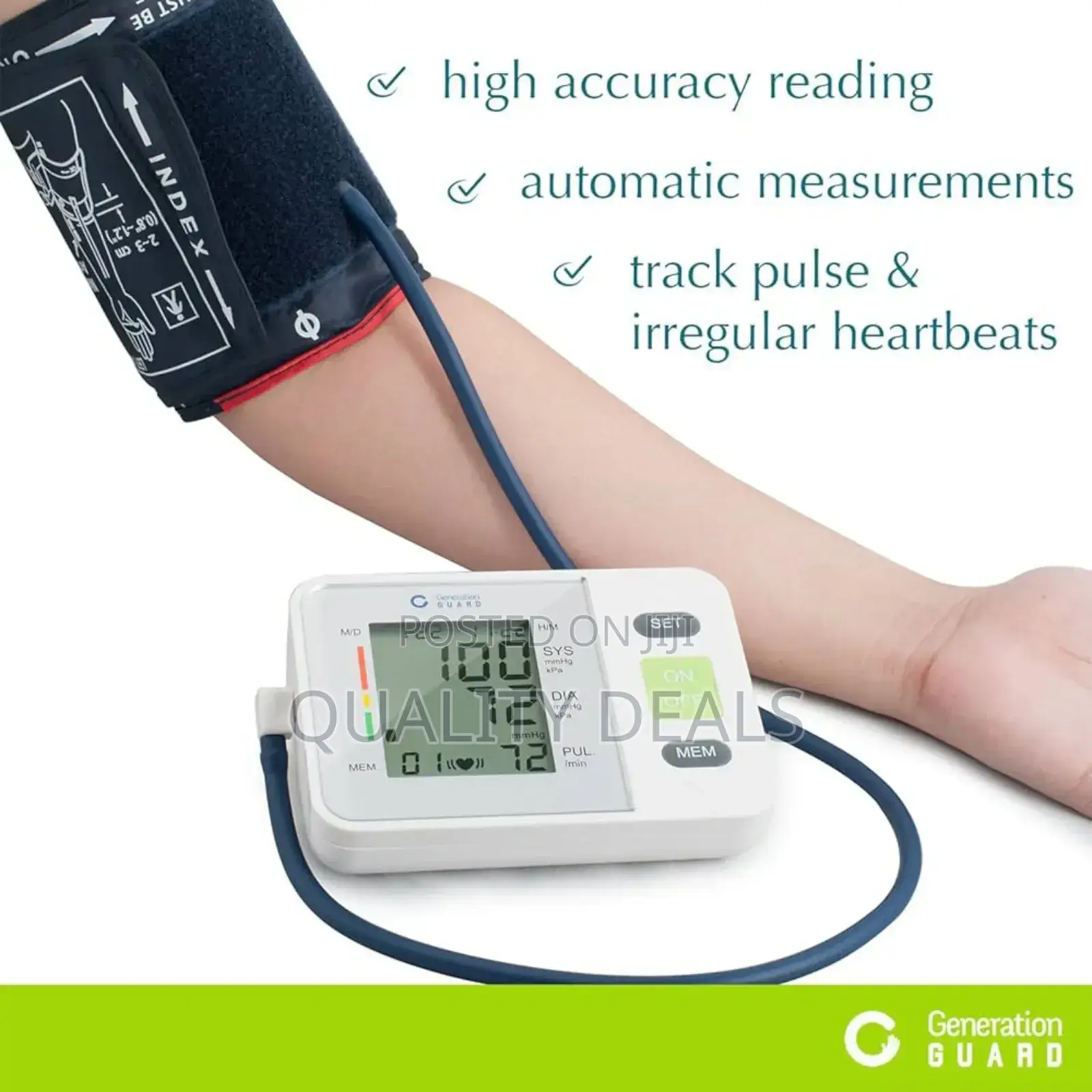 Automatic Arm Digital Blood Pressure Monitor