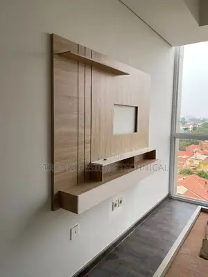 Photo - 180cm Wall Unit. Tv Cabinet / Tv Stand