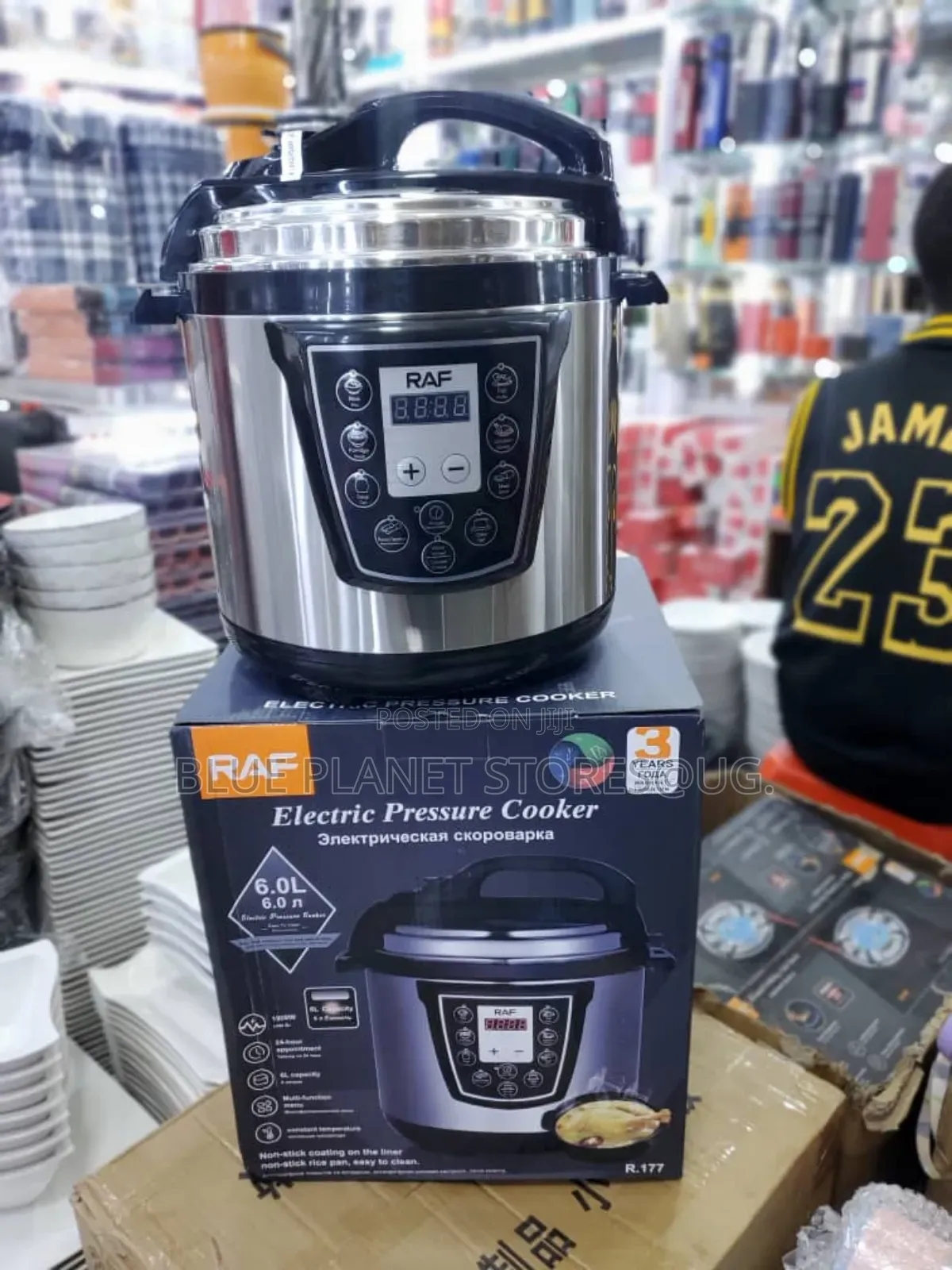 Raf 6.0l Electric Pressure Cookers 1000w R.177