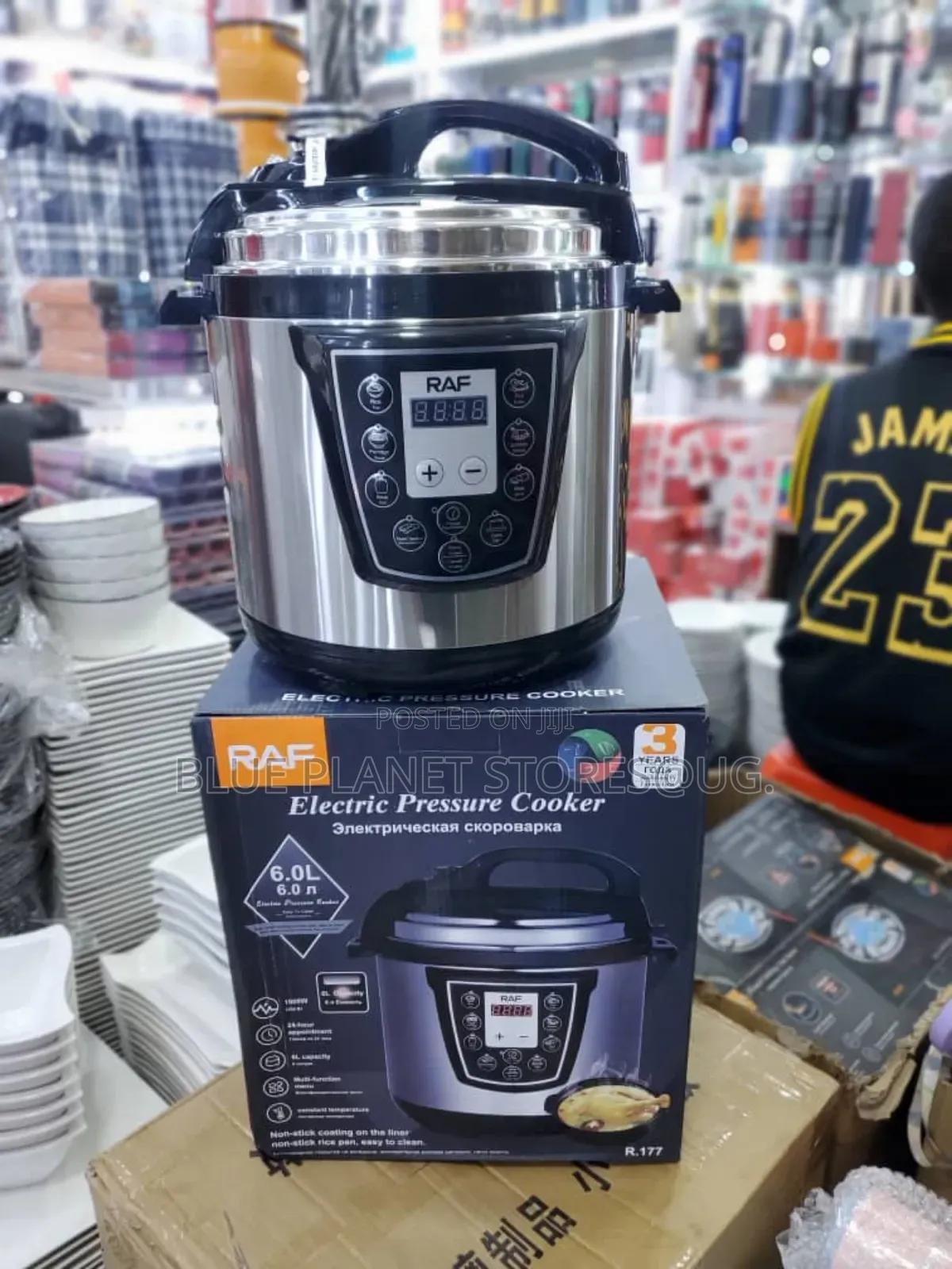 Raf 6.0l Electric Pressure Cookers 1000w R.177