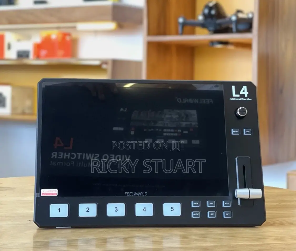 FEELWORLD L4 HDMI 1x SDI Input Switcher—10.1 Inch Monitor