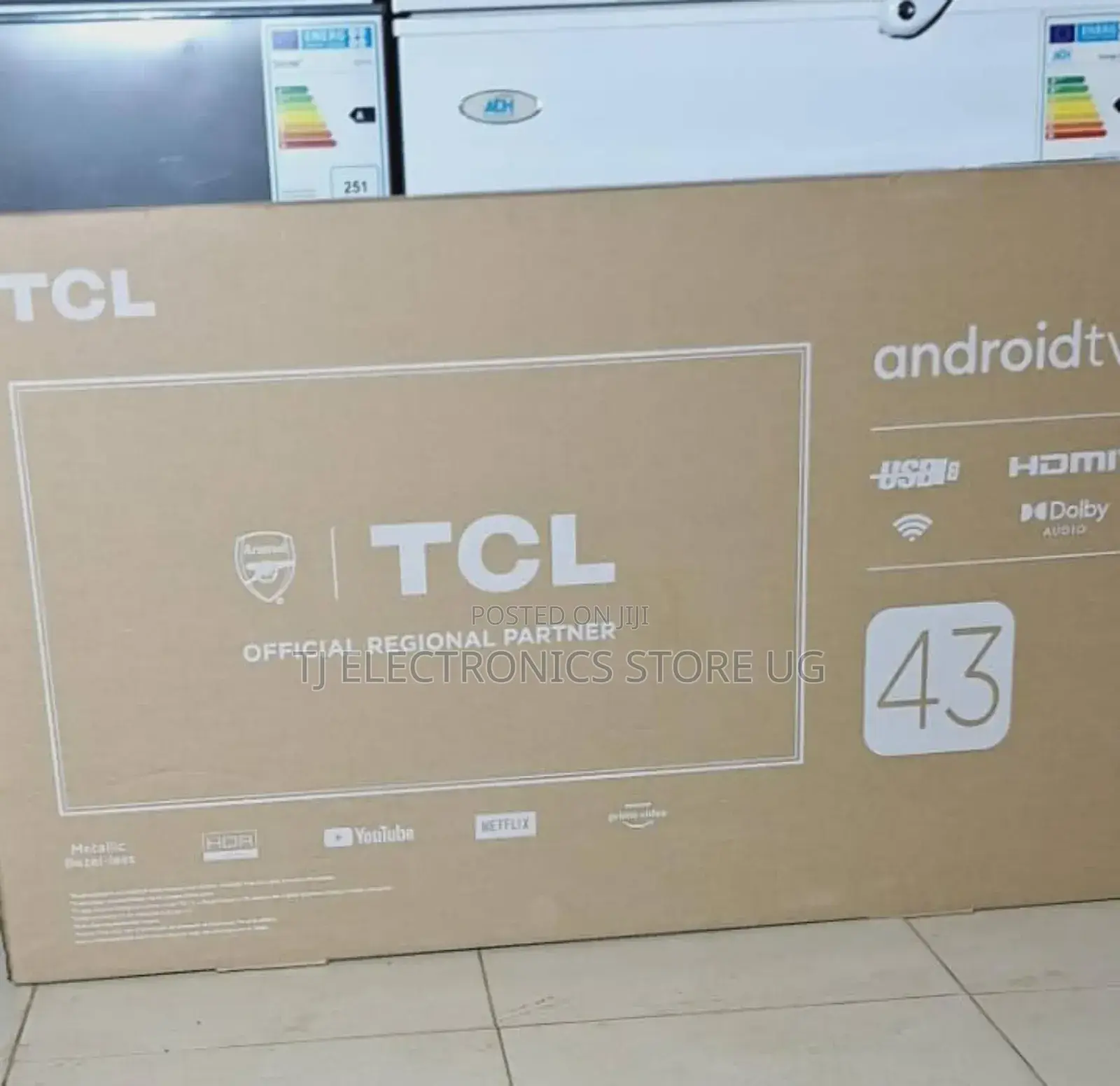 43inches TCL Smart Android TV