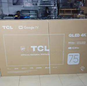 75" TCL Google TV QLED 