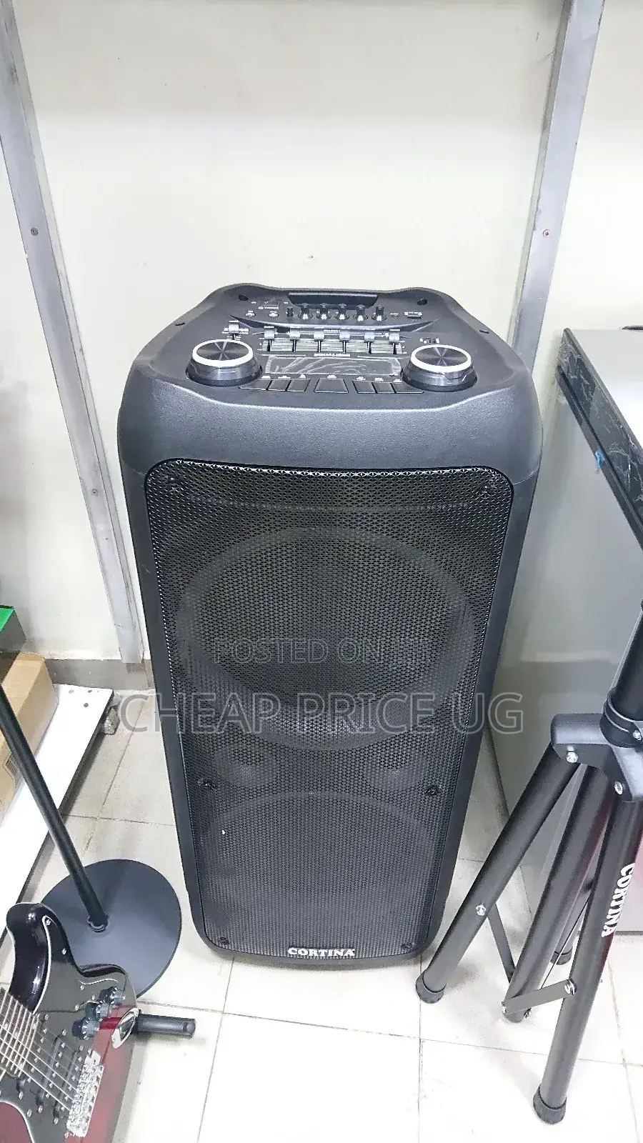 12 Inches Cortina Dual Speaker With 2 Microphones