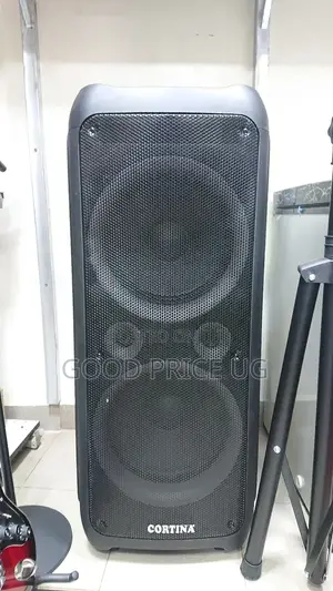 12 Inches Cortina Dual Speaker With 2 Microphones