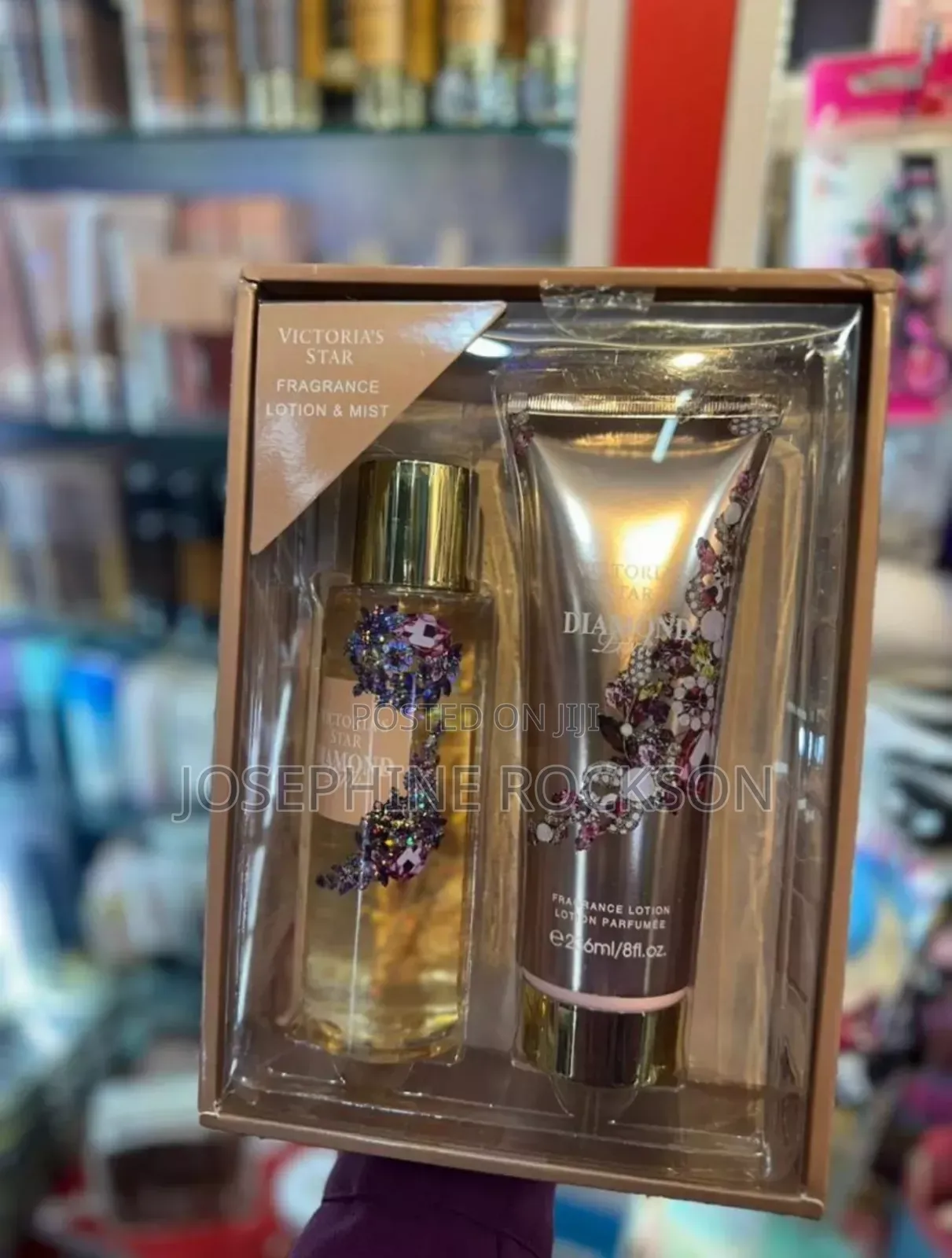 Victoria Star Diamond Fragrance Lotion Perfume