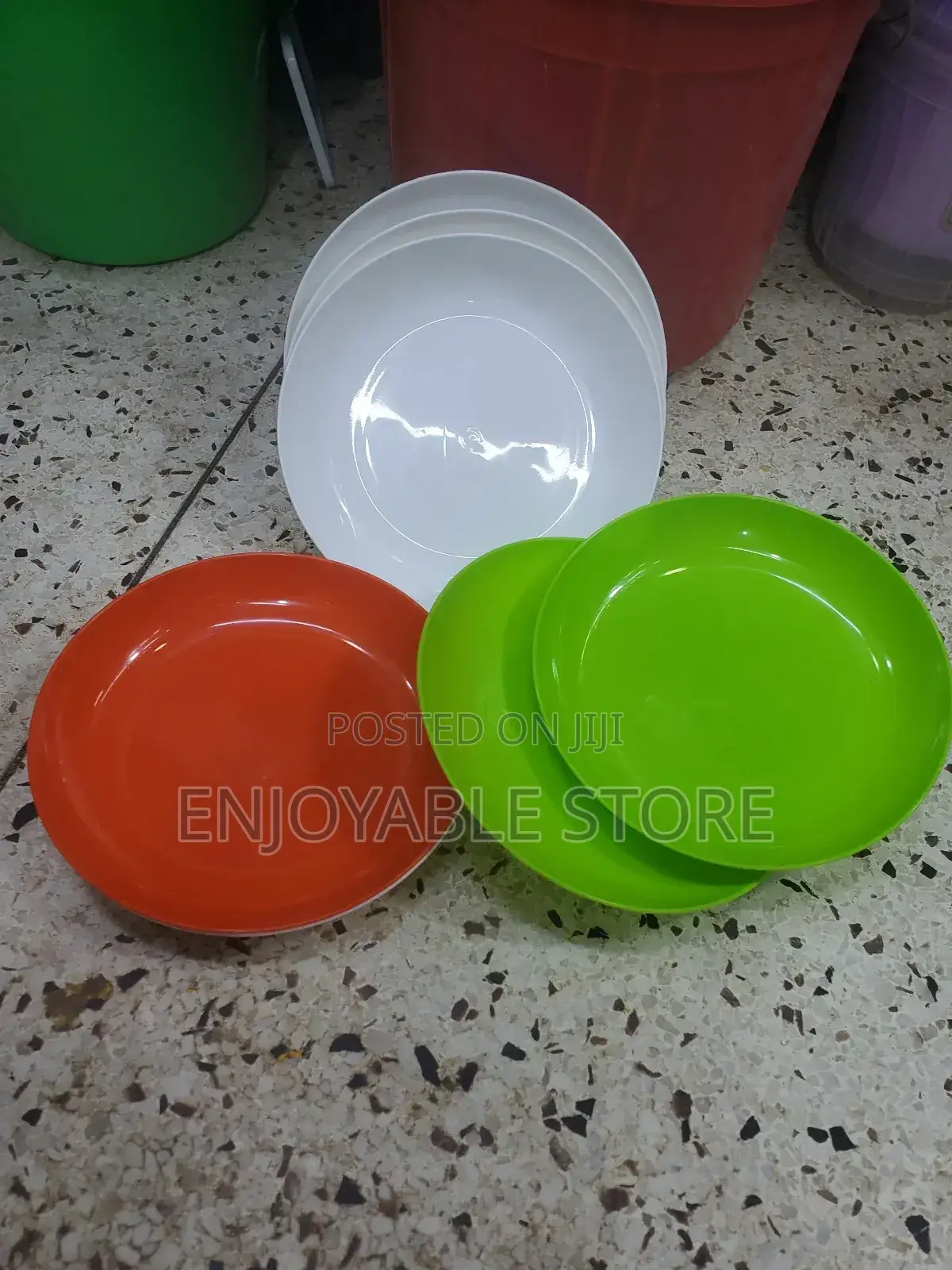 Plastic Serving Plates 12pcs