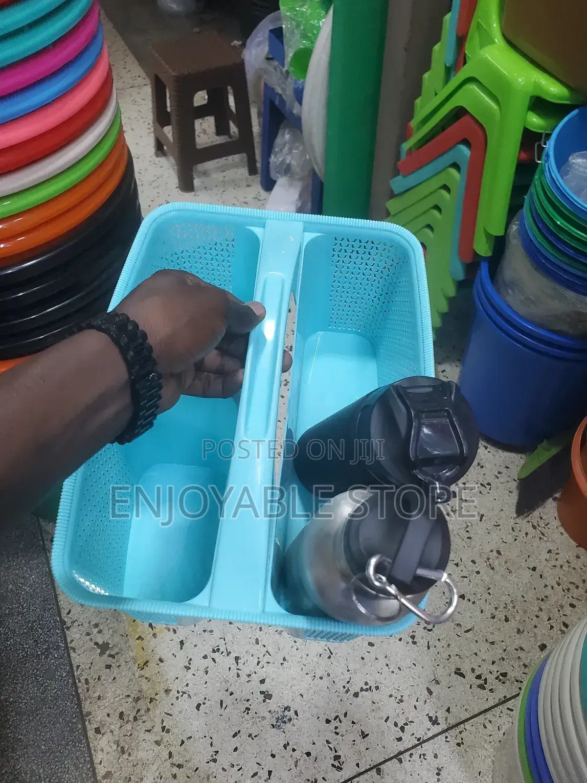Plastic Kitchen Holder Basket