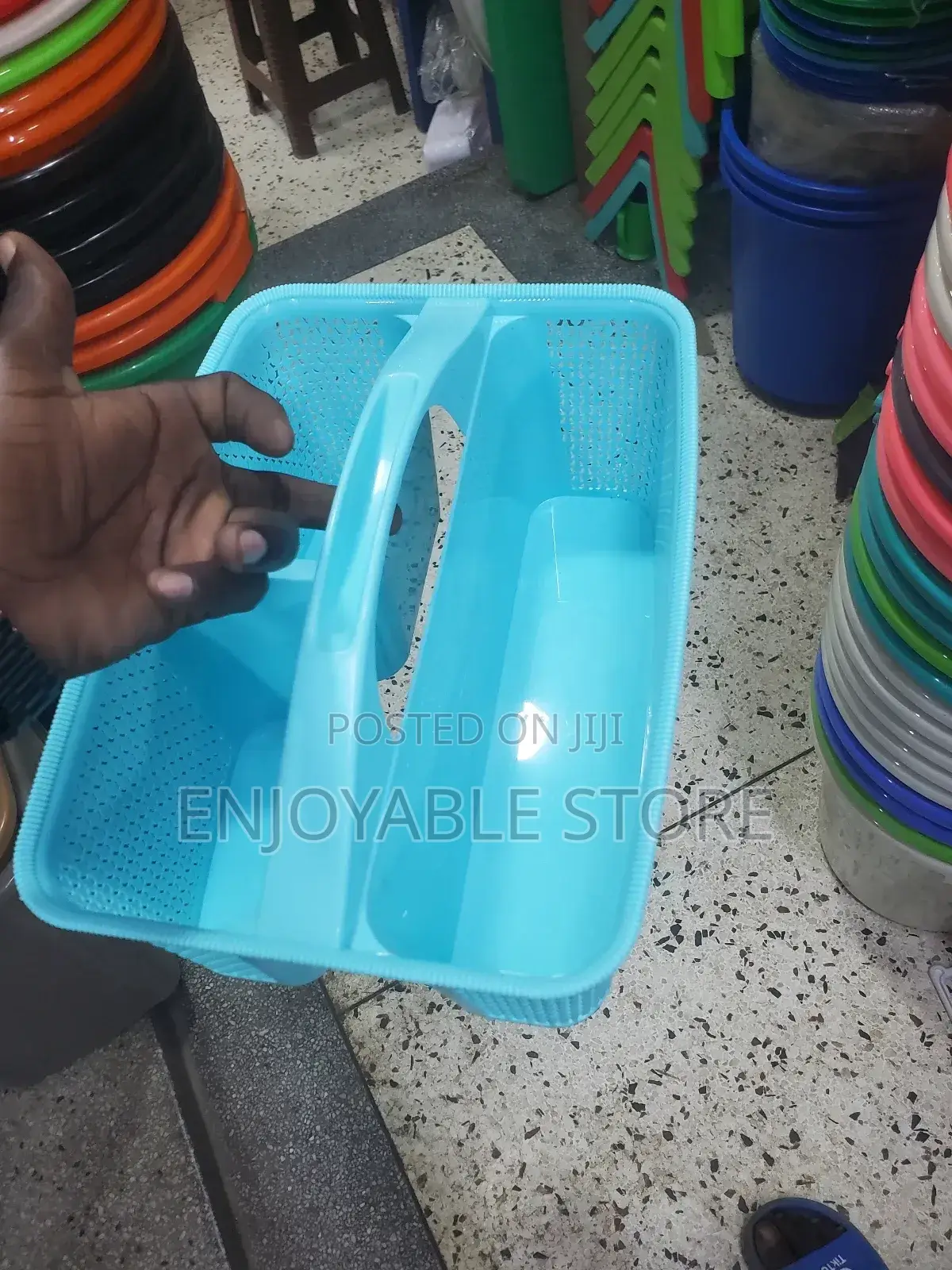 Plastic Kitchen Holder Basket