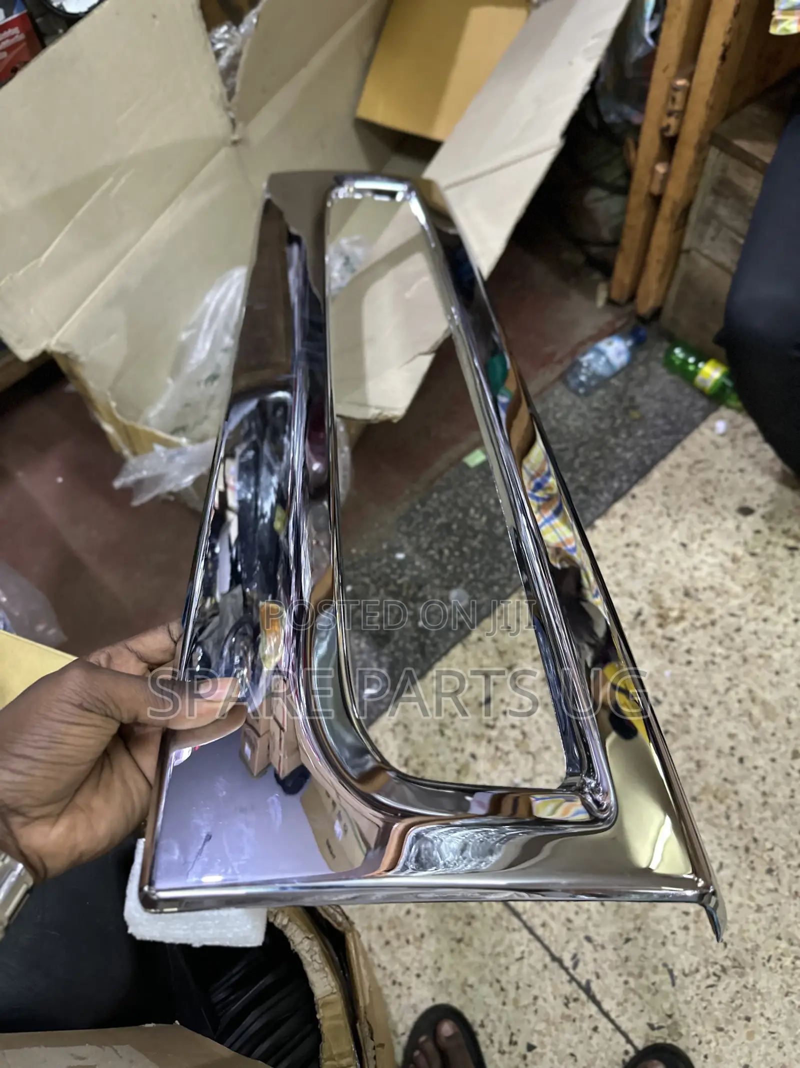 Landcruiser Hardtop Front Chrome Bumper Protector