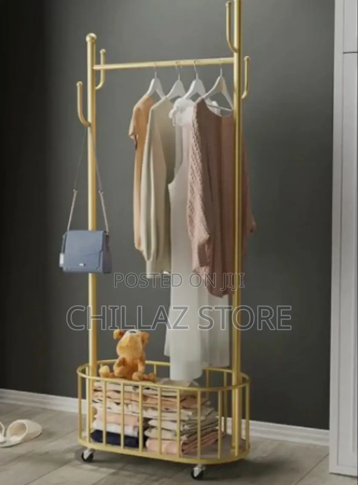 Portable Clothes Storage Rack
